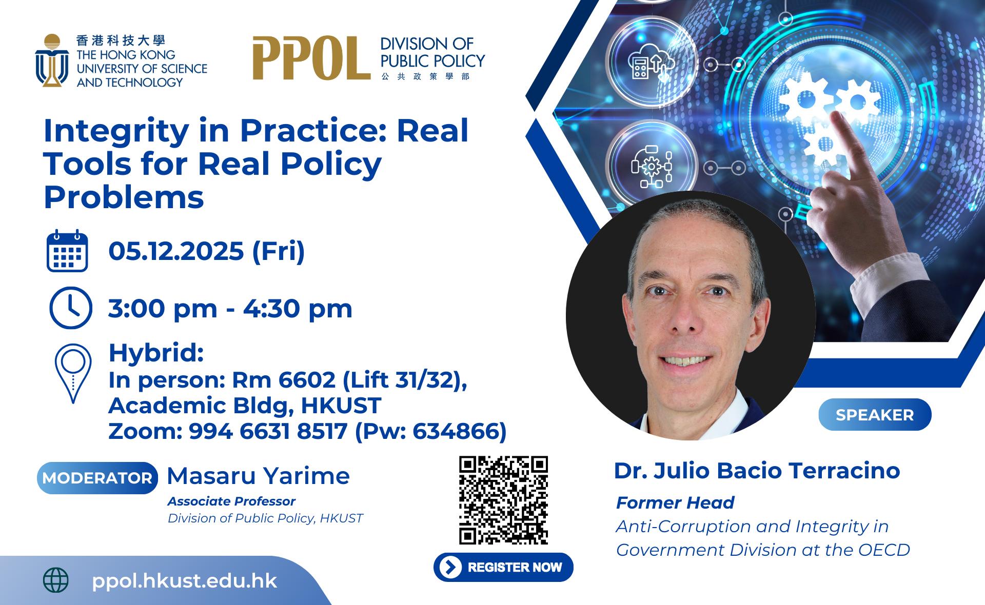 PPOL Seminar - Integrity in Practice: Real Tools for Real Policy Problems